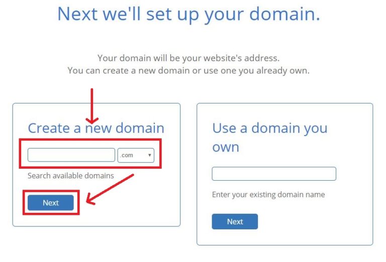Setup your domain with bluehost